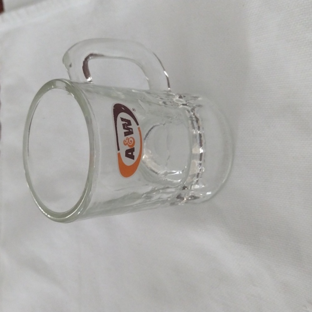 Vintage Baby A&W Root Beer Glass Mug
